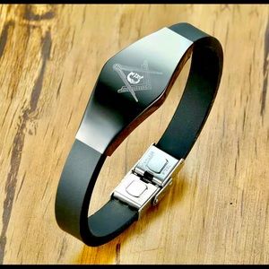 Freemason Bracelets Black lot 10